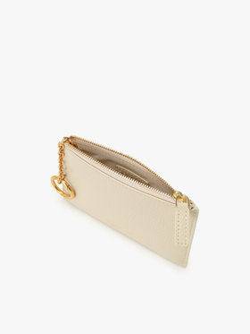 VOYAGE ウィメンズ バッグ＆ウォレット 【Outlet】レザー コインケース"Zoe" ZAW02-02 オフホワイト