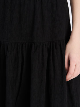 To b. by agnès b. 【Outlet】コットンクレープスカート ブラック