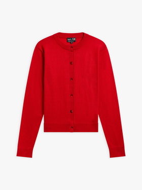 FEMME ウィメンズ 【Outlet】LZ46 CARDIGAN カーディガン レッド