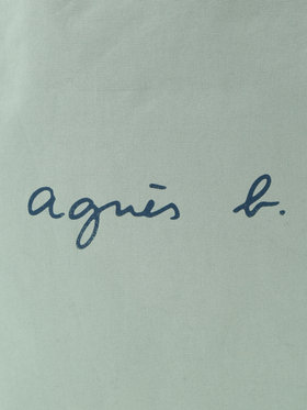 VOYAGE ウィメンズ バッグ＆ウォレット ロゴ コットン リバーシブル トートバッグ "Paulette" YAS18-01 ライトグリーン