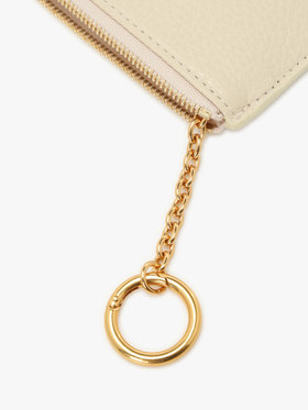 VOYAGE ウィメンズ バッグ＆ウォレット 【Outlet】レザー コインケース"Zoe" ZAW02-02 オフホワイト