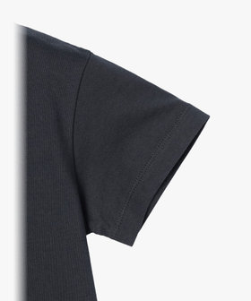 ENFANT ガールズ キッズ "b." ロゴ スター コットン 半袖 ワンピース "Pirate" グレー