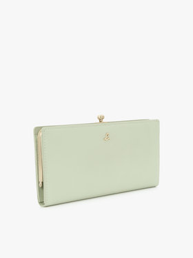 VOYAGE ウィメンズ バッグ＆ウォレット ガラスレザー ロングウォレット ”Gloria” XAW05-02 グリーン系その他