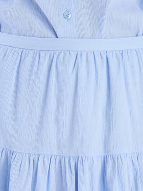 To b. by agnès b. 【Outlet】コットンクレープスカート ブルー