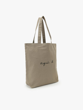 VOYAGE ウィメンズ バッグ＆ウォレット ロゴ コットン リバーシブル トートバッグ "Paulette" YAS18-01 グレー系その他