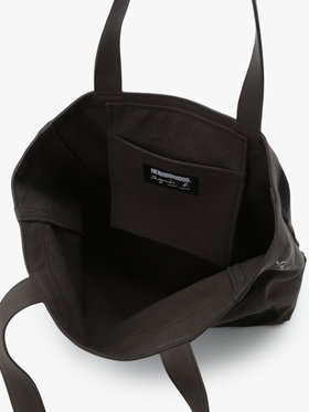 HOMME メンズ agnes b. x NH ボーダートートバッグ グレー