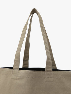 VOYAGE ウィメンズ バッグ＆ウォレット ロゴ コットン リバーシブル トートバッグ "Paulette" YAS18-01 グレー系その他