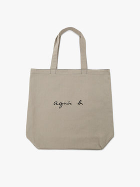 VOYAGE ウィメンズ バッグ＆ウォレット ロゴ コットン リバーシブル トートバッグ "Paulette" YAS18-01 グレー系その他