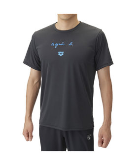 FEMME ウィメンズ SDX6 TS ARENA agnes b. x arena Tシャツ ブラック