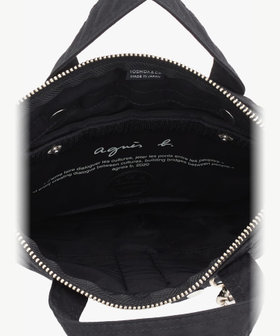 VOYAGE メンズ バッグ＆ウォレット agnes b. x POTR 2way ヘルメットバッグ(S) POTR01-02 ブラック