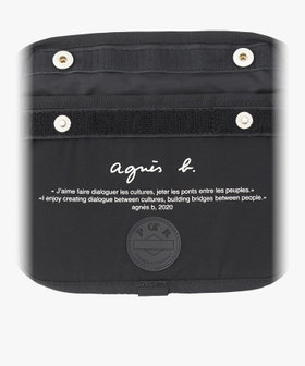 VOYAGE メンズ バッグ＆ウォレット agnes b. x POTR 2way ヘルメットバッグ(S) POTR01-02 ブラック