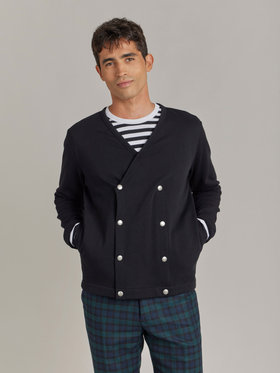 HOMME メンズ 【Outlet】M461 CARDIGAN カーディガン ブラック