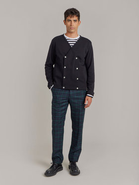 HOMME メンズ 【Outlet】M461 CARDIGAN カーディガン ブラック
