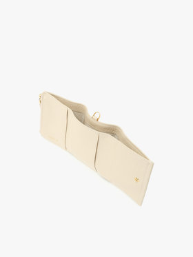 VOYAGE ウィメンズ バッグ＆ウォレット レザー 2way 三つ折り 財布ショルダー "Zoe" ZAW02A-01 オフホワイト