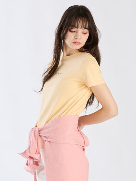 To b. by agnès b. 【Outlet】ミニロゴカラーTシャツ オレンジ系その他