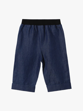 ENFANT ベビー ベビー デニム パンツ ネイビー