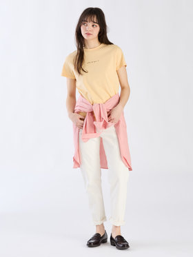 To b. by agnès b. 【Outlet】ミニロゴカラーTシャツ オレンジ系その他