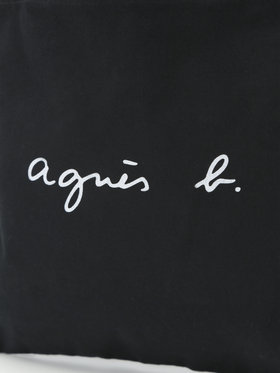 VOYAGE ウィメンズ バッグ＆ウォレット ロゴ コットン ハンドバッグ ”Paulette” YAS18-02 ブラック