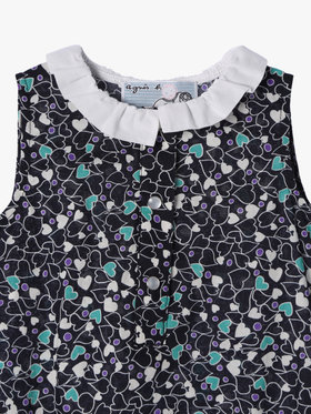 ENFANT ベビー 【Outlet】IDR5 L GRENOUILLE ベビー コンビネゾン ネイビー