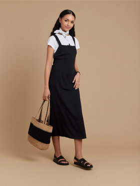 FEMME ウィメンズ 【Outlet】US38 ROBE ワンピース ブラック