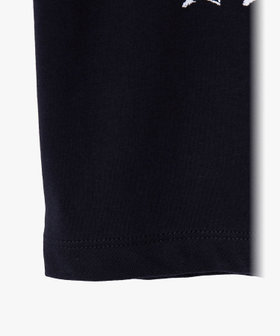 ENFANT ユニセックス キッズ "b." ロゴ コットン 長袖 Tシャツ "Etoile" ブラック