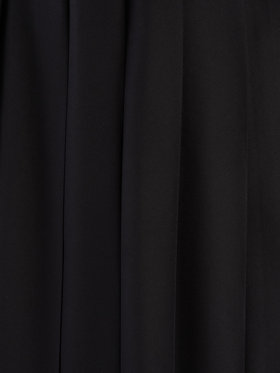 To b. by agnès b. 【Outlet】リノンプリーテッドスカート ブラック