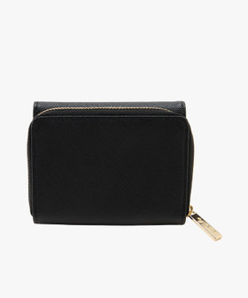 VOYAGE ウィメンズ バッグ＆ウォレット レザー 三つ折り ミニ ウォレット "Erika" QAW05-16 ブラック