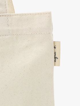 VOYAGE ウィメンズ バッグ＆ウォレット ロゴ コットン ハンドバッグ ”Paulette” YAS18-02 ホワイト