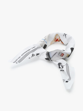 HOMME メンズ agnes b. x NH バンダナ ホワイト