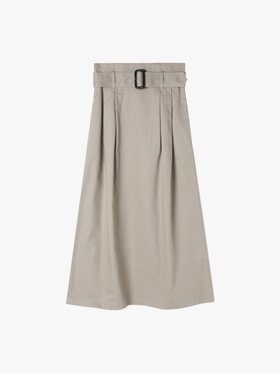 To b. by agnès b. 【Outlet】ツイルトレンチスカート ベージュ