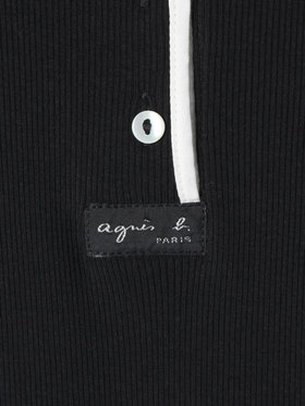 ENFANT ユニセックス 【Outlet】JFD8 E TS キッズ ヘンリーネックTシャツ ブラック