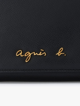 VOYAGE ウィメンズ バッグ＆ウォレット レザー 二つ折り ウォレット ”City” ZAW07-01 ブラック