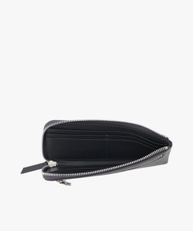 VOYAGE メンズ バッグ＆ウォレット レザー ラウンドジップ ロングウォレット "Yvon" ZAH04-08 グレー系その他