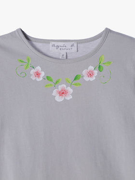 ENFANT ガールズ SFC1 E TS キッズ Tシャツ グレー