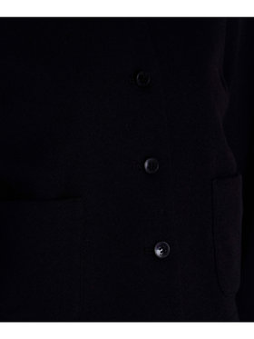 To b. by agnès b. 【Outlet】ノーカラー ジャケット ブラック