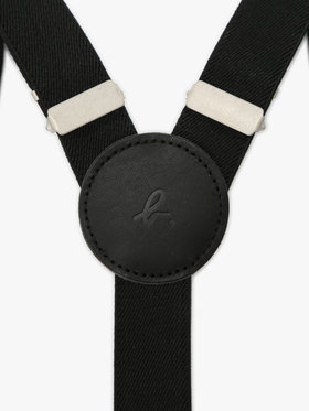 ENFANT ボーイズ キッズ サスペンダー ブラック