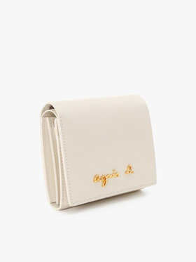 VOYAGE ウィメンズ バッグ＆ウォレット レザー 二つ折り ウォレット ”City” ZAW07-01 オフホワイト