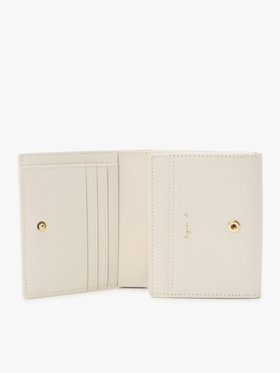 VOYAGE ウィメンズ バッグ＆ウォレット レザー 二つ折り ウォレット ”City” ZAW07-01 オフホワイト