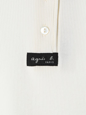 ENFANT ユニセックス 【Outlet】JFD8 E TS キッズ ヘンリーネックTシャツ ホワイト