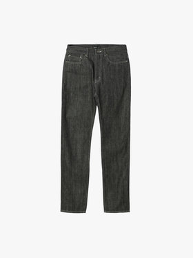 HOMME メンズ メンズ セルビッジデニムパンツ "#1 Slim" ブラック