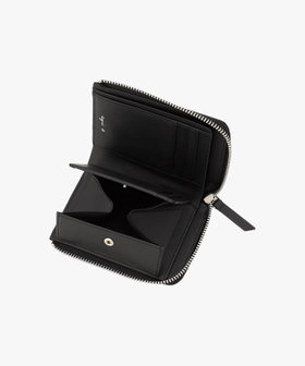 VOYAGE メンズ バッグ＆ウォレット フォトプリント レザー ラウンドジップ ウォレット "Yvon" ZAH04A-05 パープル系その他