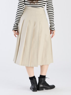 To b. by agnès b. 【Outlet】リノンプリーテッドスカート グレー系その他