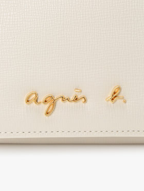 VOYAGE ウィメンズ バッグ＆ウォレット レザー 二つ折り ウォレット ”City” ZAW07-01 オフホワイト