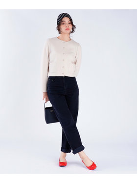 To b. by agnès b. 【Outlet】ノーカラー ジャケット ホワイト