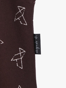 ENFANT ガールズ 【Outlet】キッズ プリント コットン ノースリーブ ワンピース ブラウン系その他