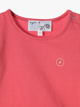ENFANT ベビー K398 L TS ベビー Tシャツ ピンク