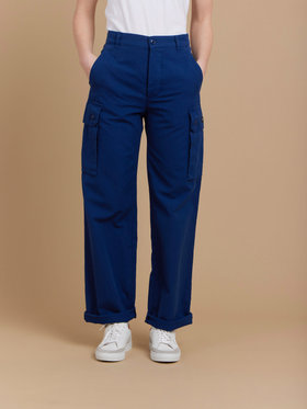 FEMME ウィメンズ 【Outlet】UAX5 PANTALON パンツ ネイビー