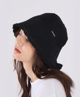 To b. by agnès b. クロシェ ハット ブラック