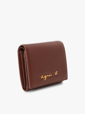 VOYAGE ウィメンズ バッグ＆ウォレット レザー 二つ折り ウォレット ”City” ZAW07-01 ブラウン