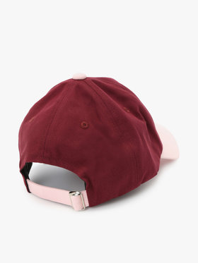 To b. by agnès b. コットン バイカラー キャップ ボルドー
